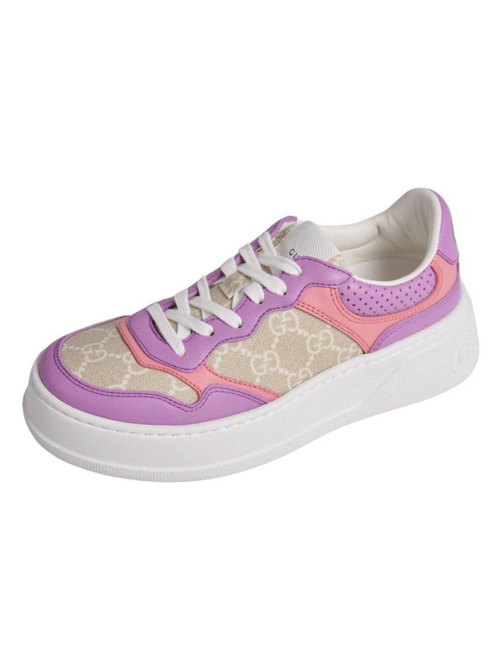 Gucci Sneakers Low-Cut GG Supreme Leather